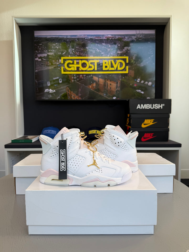 WMNS Air Jordan 6 Gold Hoops