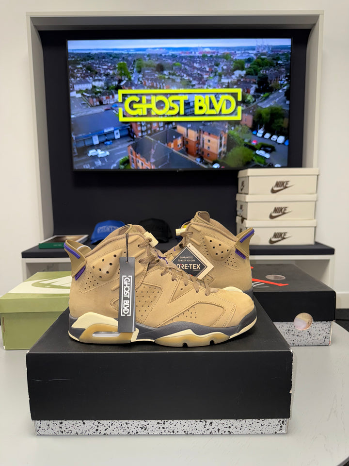Air Jordan 6 Retro GORE-TEX Brown Kelp