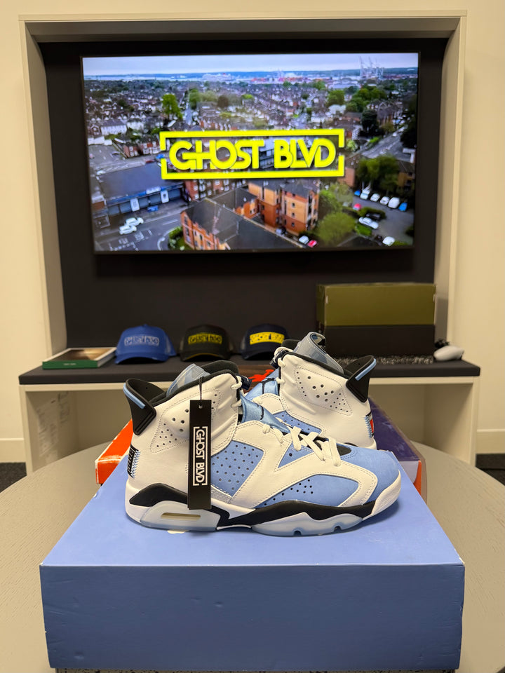 Air Jordan 6 Retro University Blue UNC