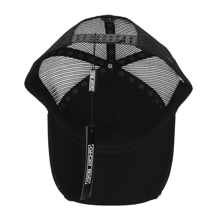 Ghost Blvd Trucker Cap ‘Triple Black’