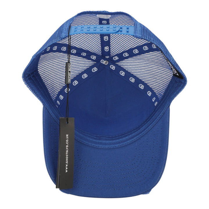 Ghost Blvd Trucker Cap ‘Blue & White’
