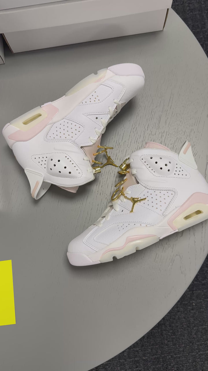 WMNS Air Jordan 6 Gold Hoops