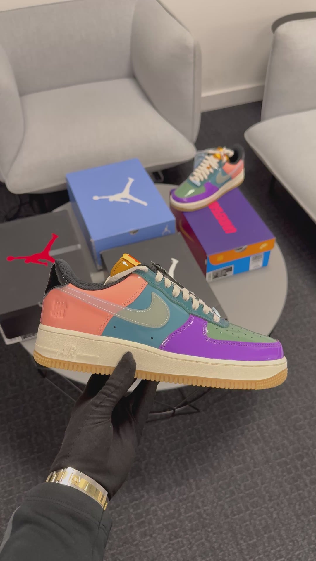 UNDEFEATED X AIR FORCE 1 LOW CELESTINE BLUE