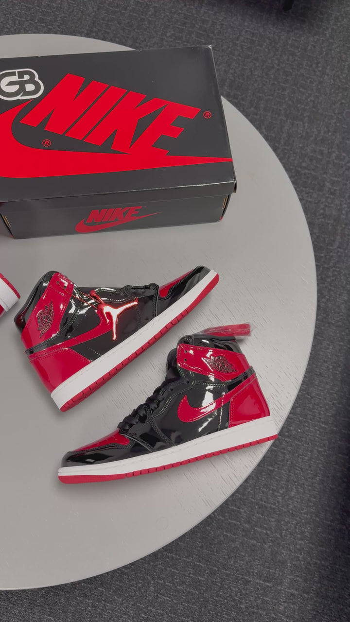 Air Jordan 1 Retro High OG Patent Bred