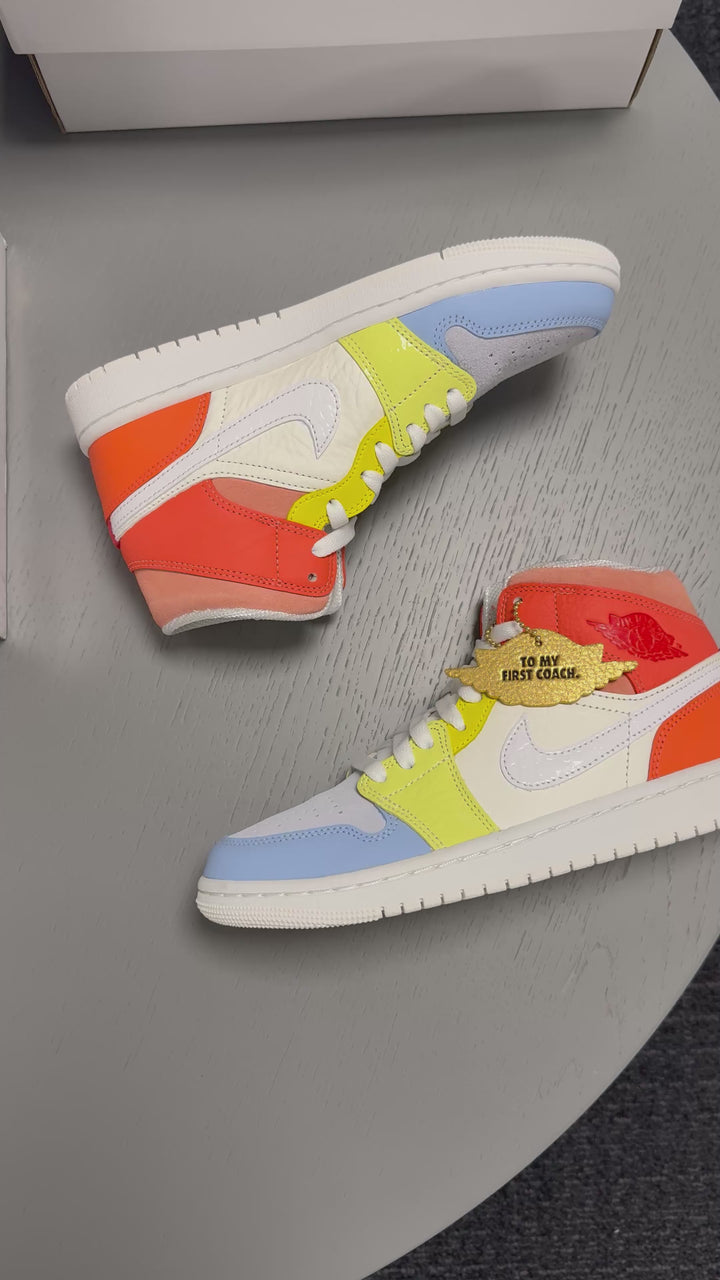 WMNS Air Jordan 1 Mid To My First Coach