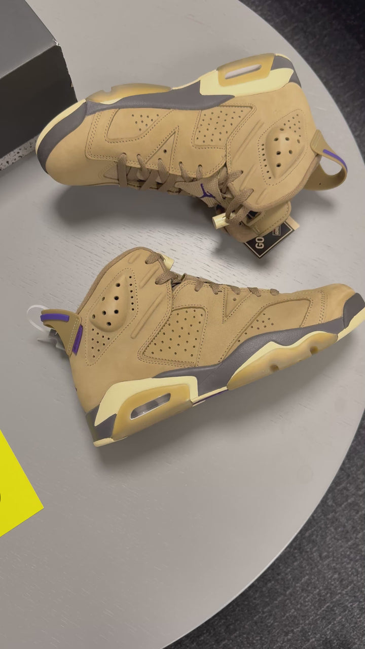 Air Jordan 6 Retro GORE-TEX Brown Kelp